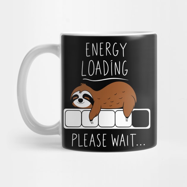 Energy Loading Anti Motivation Lazy Vibes by Anticorporati